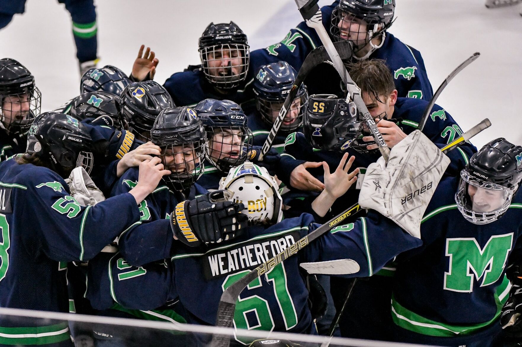 02/27/2021 - ice hockey - Marquette vs De Smet